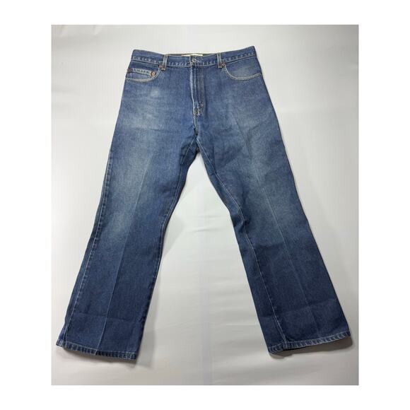 Levi's 517 Men's Bootcut Blue Denim Jeans - Size 36x29.5 - Picture 1 of 7